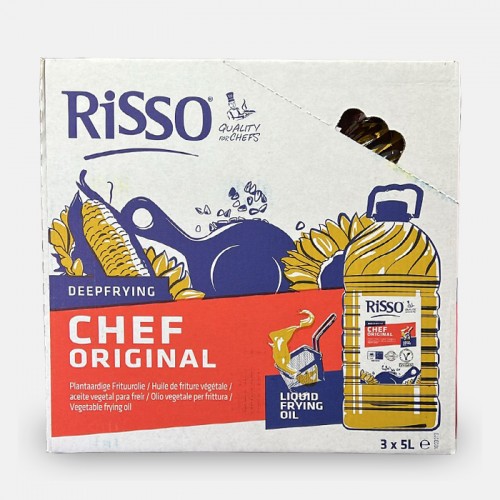 Óleo Risso Chef Original 3x5L